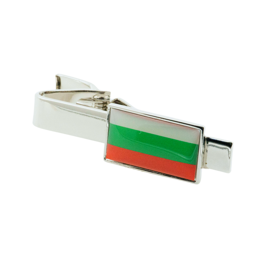 Flag of Bulgaria Tie Clip