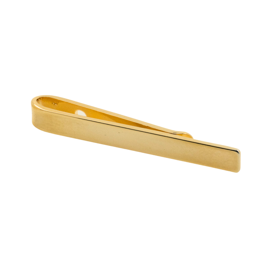 Gold Shiny Tie Bar