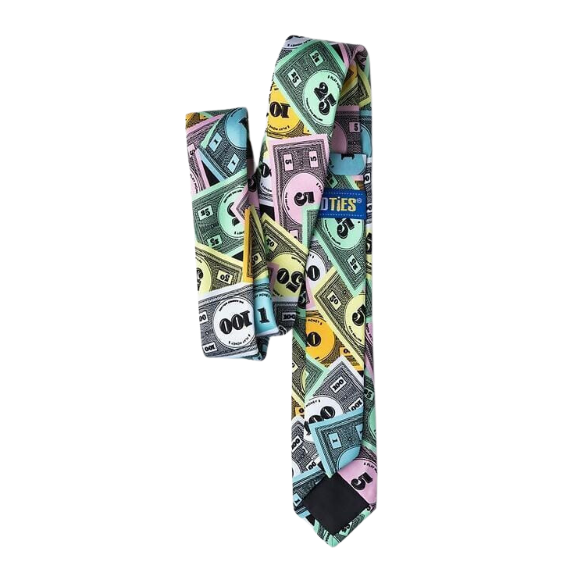 Play Money Skinny Tie