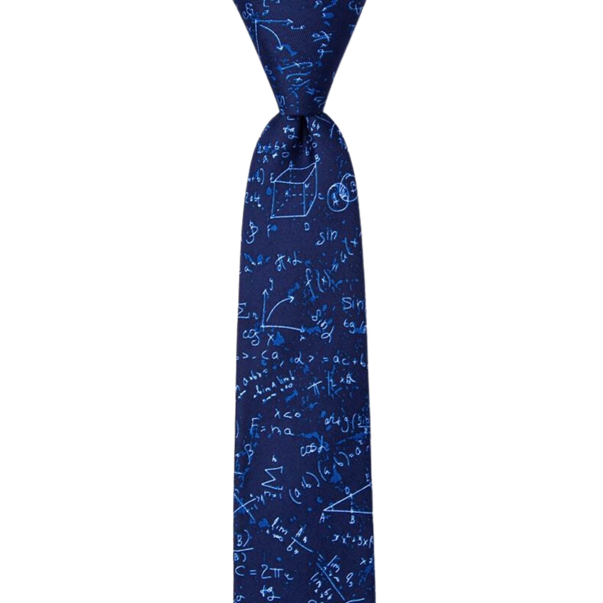Math Equations Skinny Tie