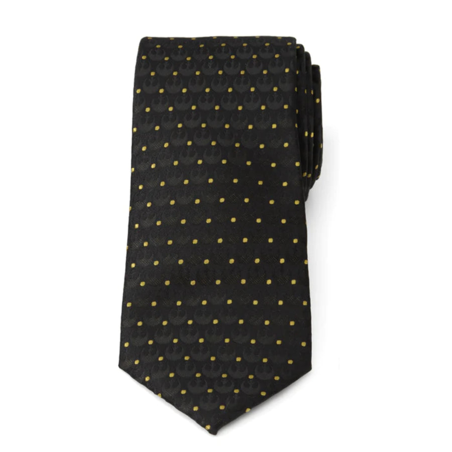 Star Wars Rebel Dot Charcoal Men's Tie