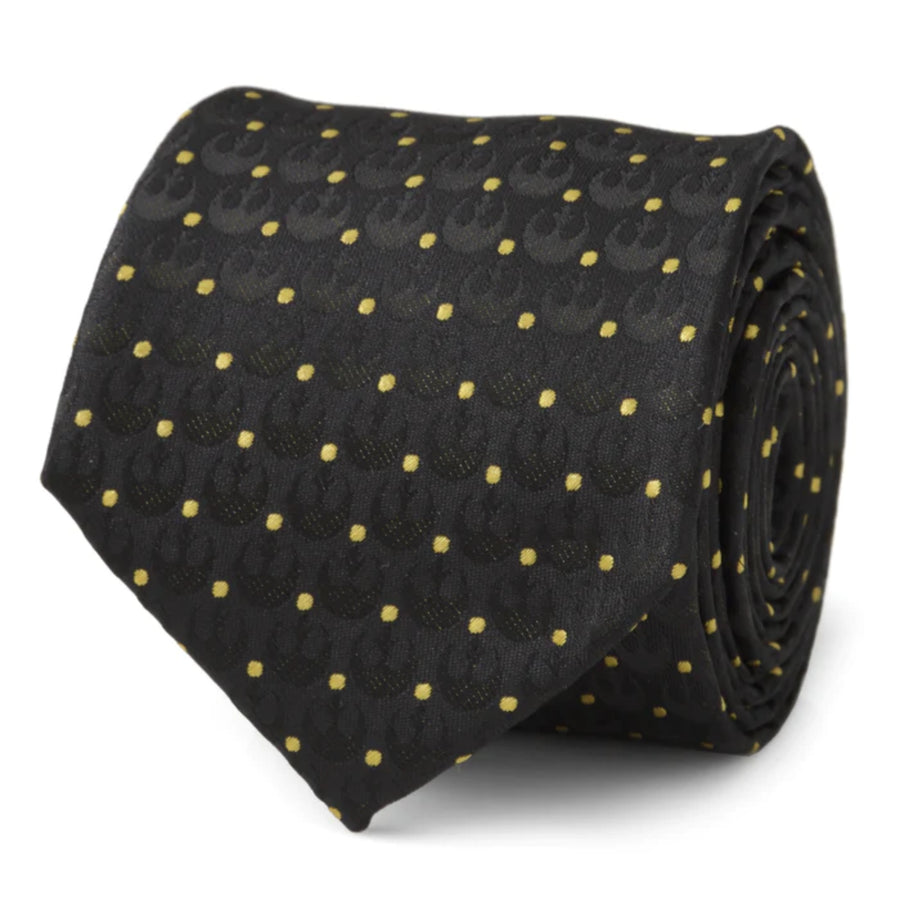 Star Wars Rebel Dot Charcoal Men's Tie