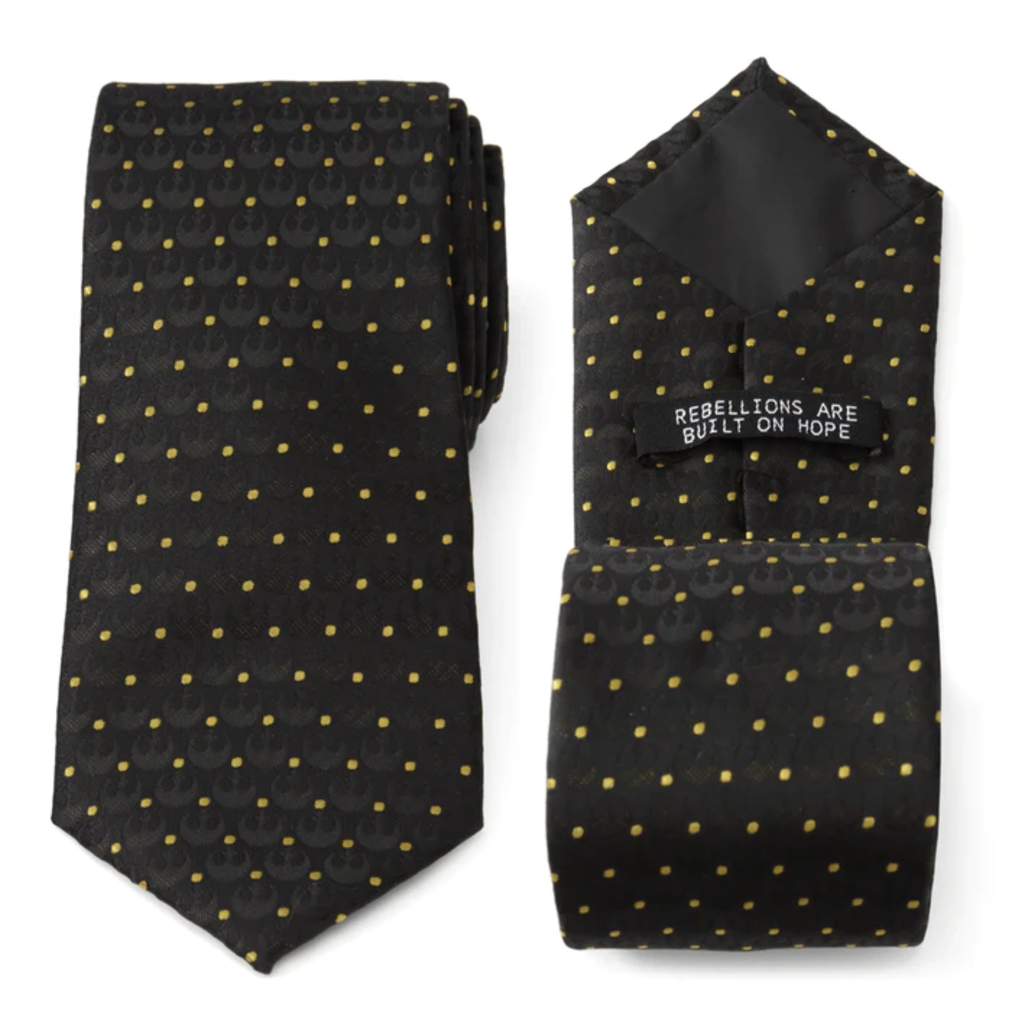 Star Wars Rebel Dot Charcoal Men's Tie