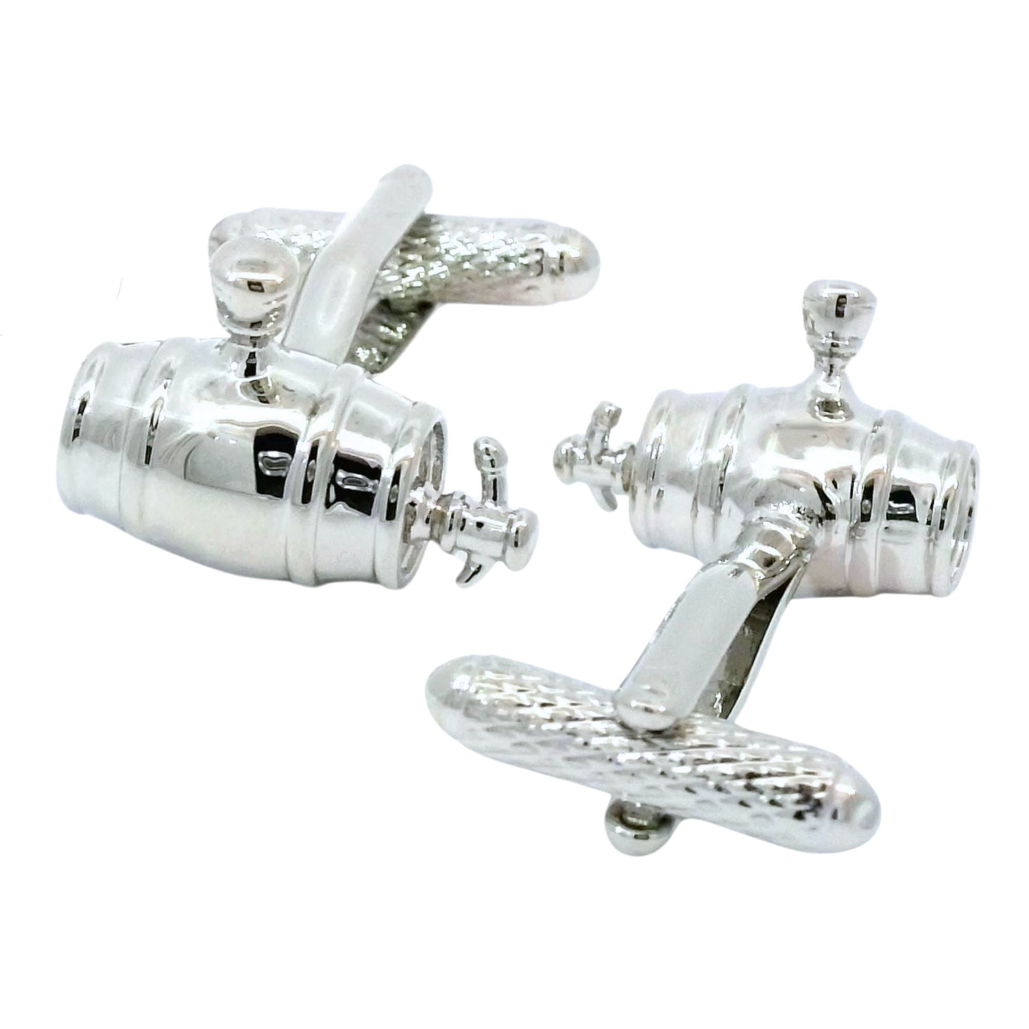 Barrel or Cask Cufflinks Novelty Cufflinks Clinks Australia 