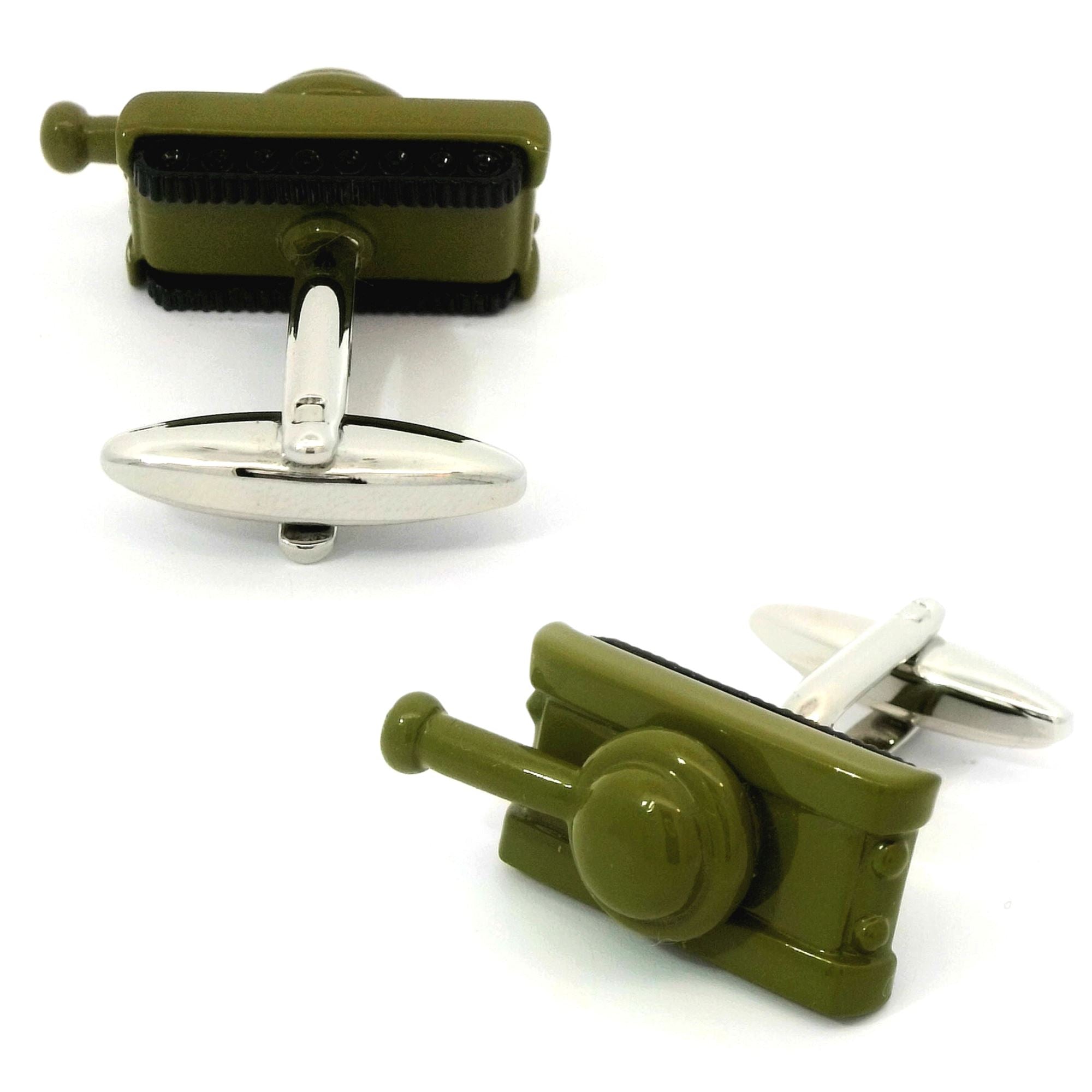 Camouflage Tank Cufflinks Novelty Cufflinks Clinks Australia 
