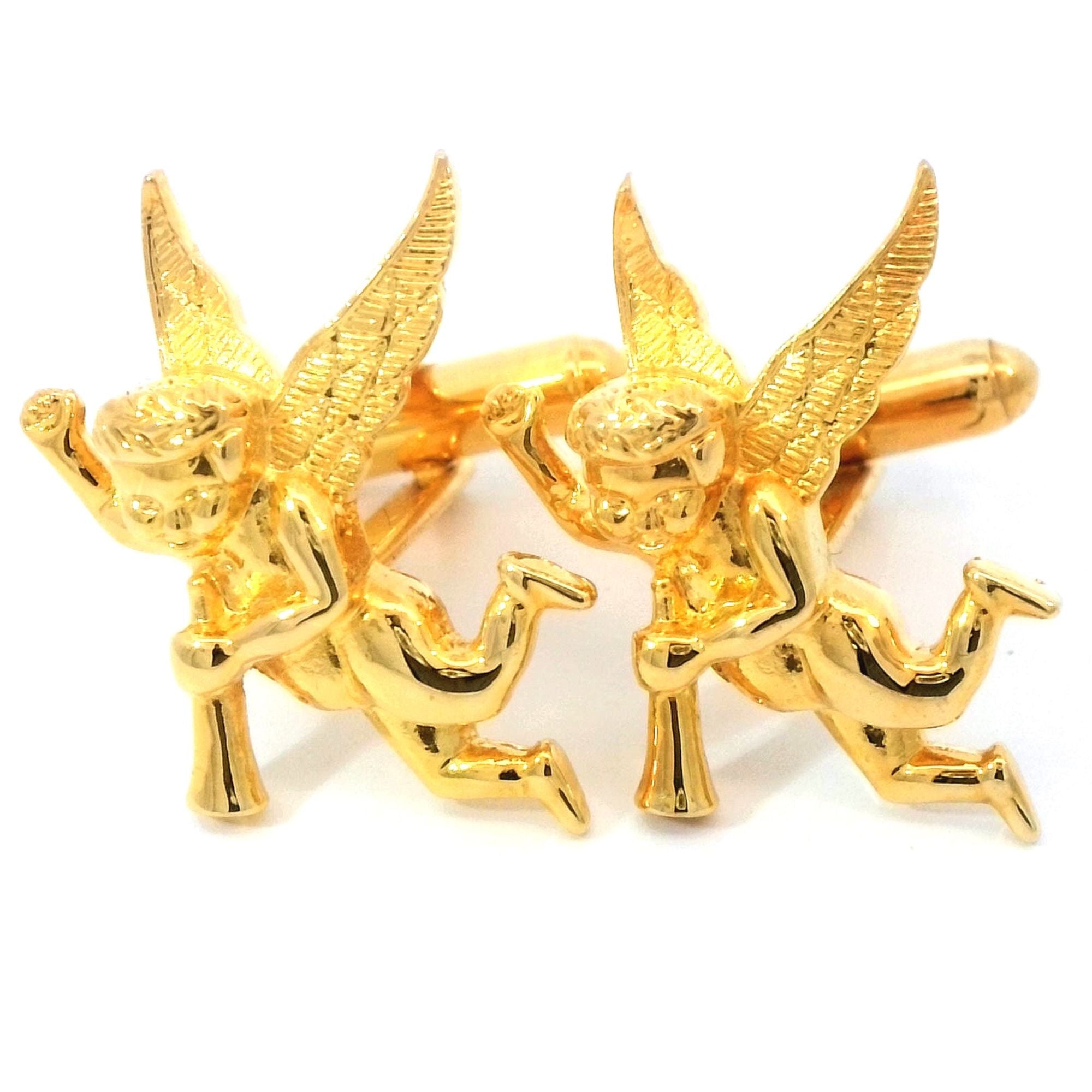 Cupid Gold Cufflinks