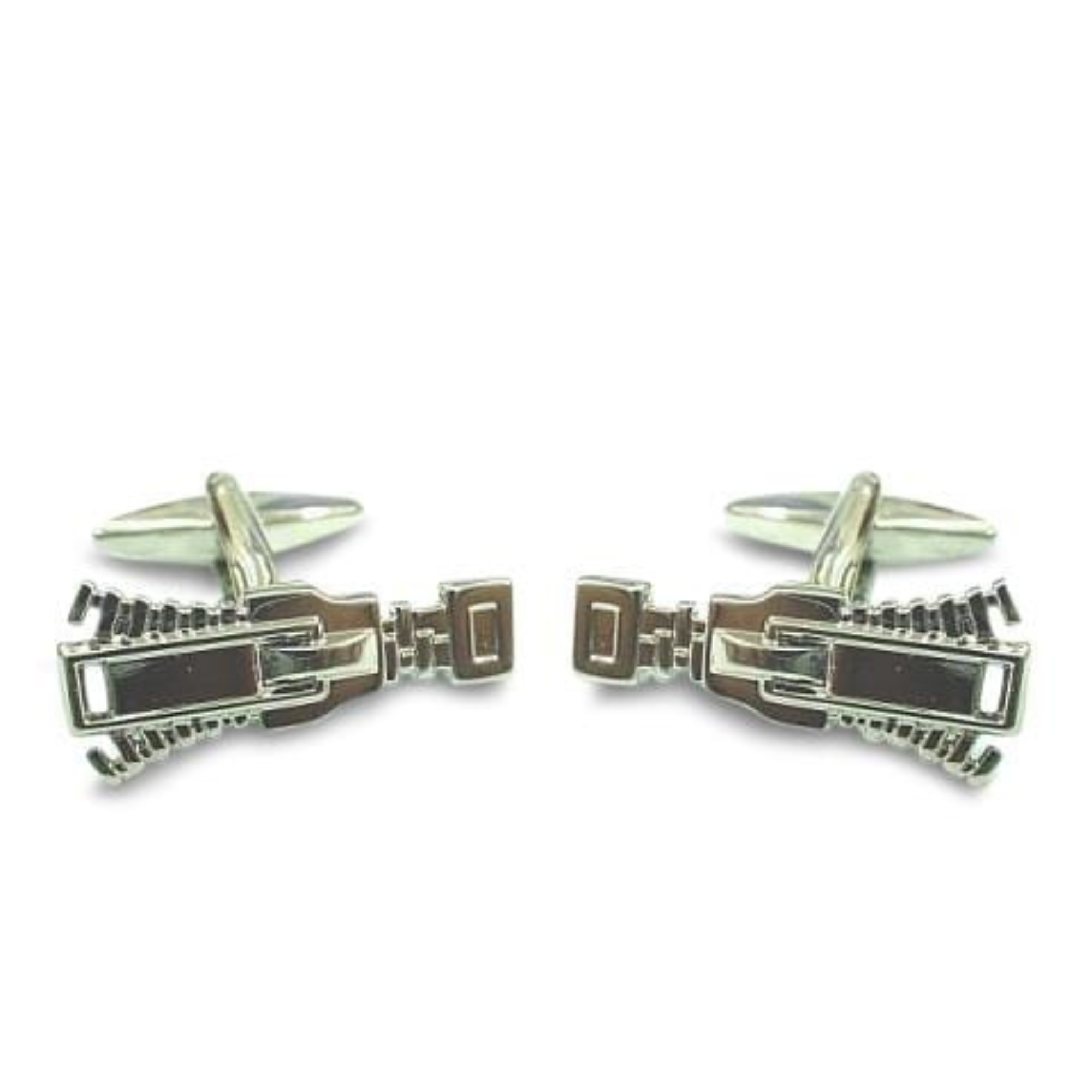 Metal Zipper Cufflinks