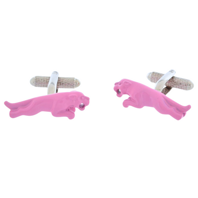 Pink Panther cufflinks