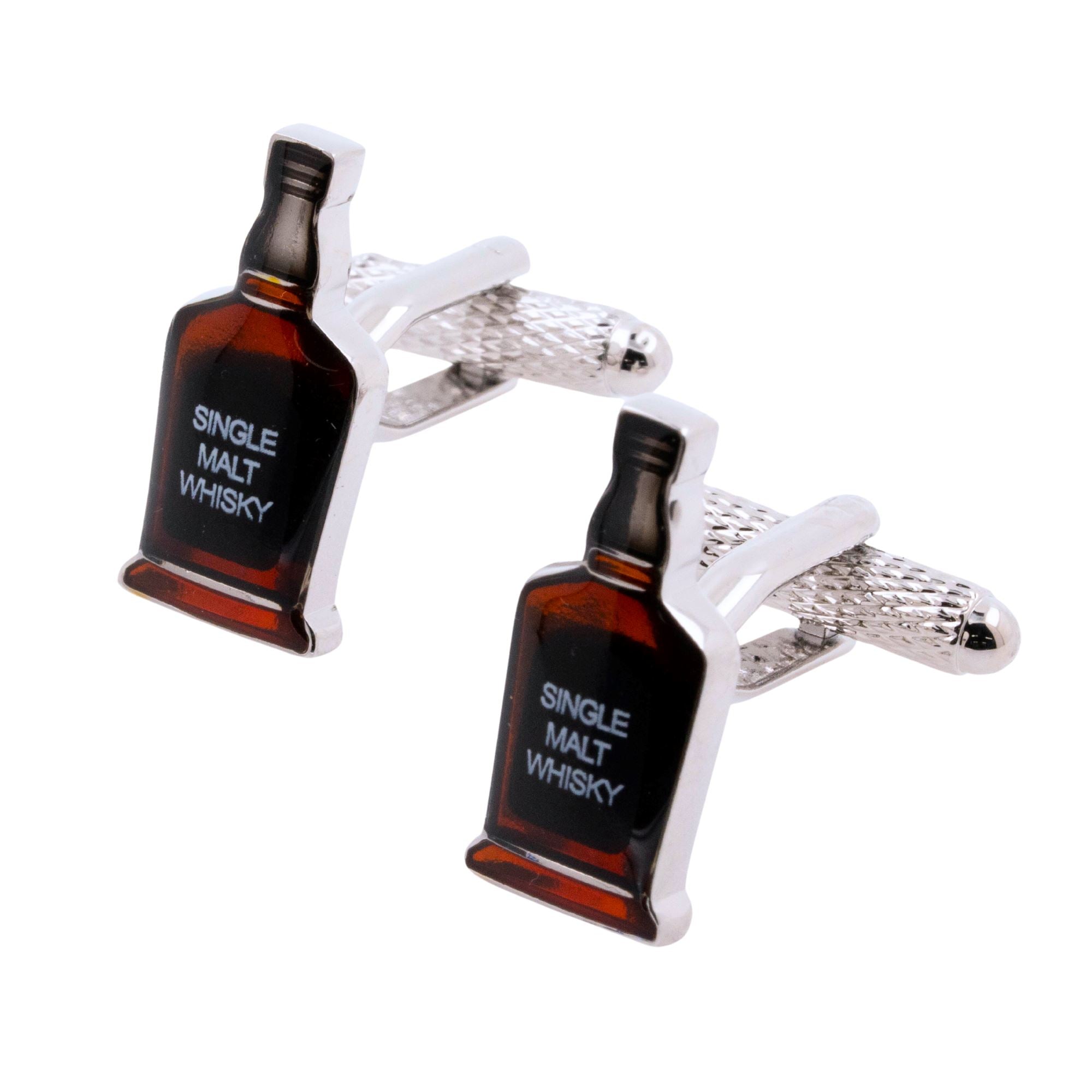 Single Malt Whisky Cufflinks Novelty Cufflinks Clinks-com-au 