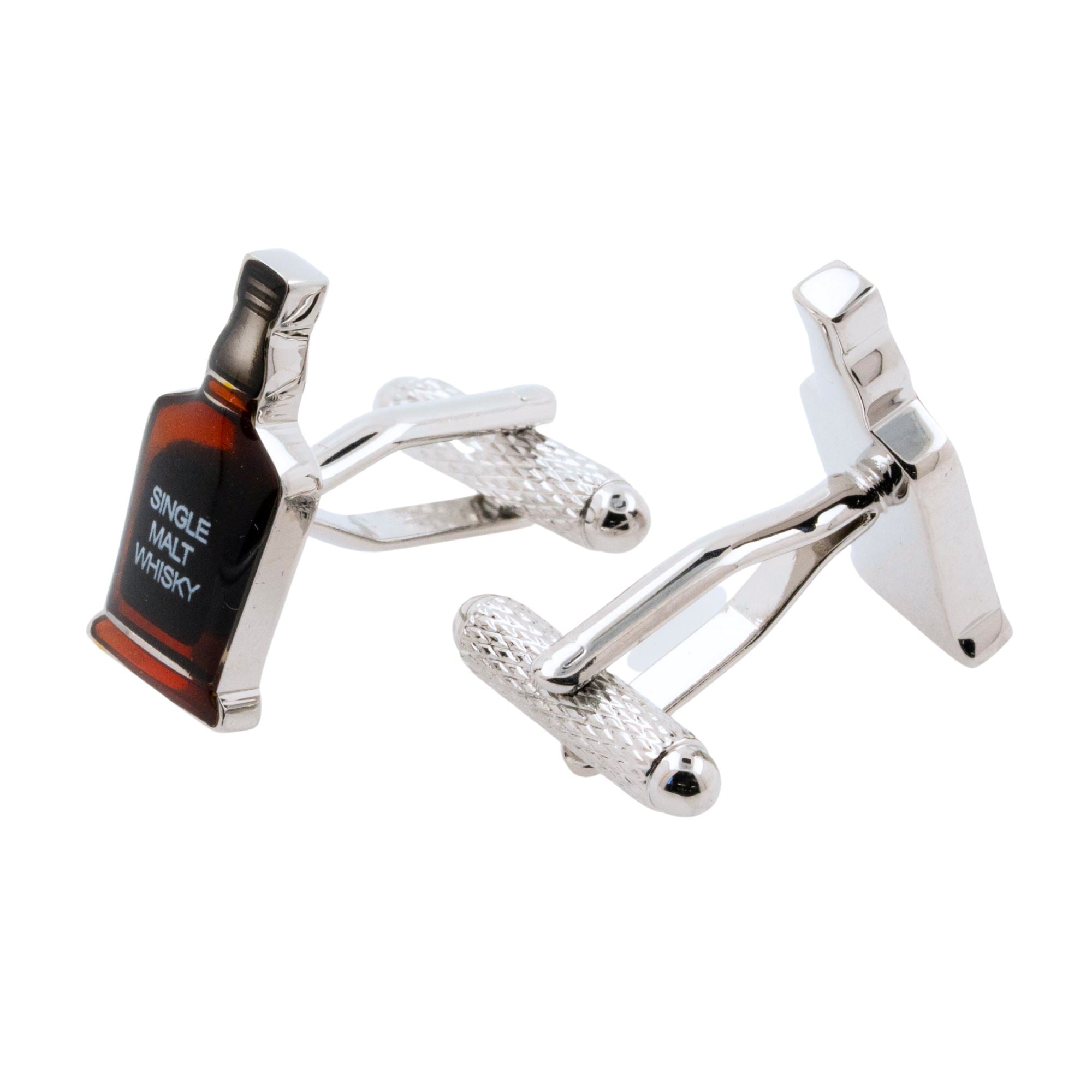 Single Malt Whisky Cufflinks Novelty Cufflinks Clinks-com-au 