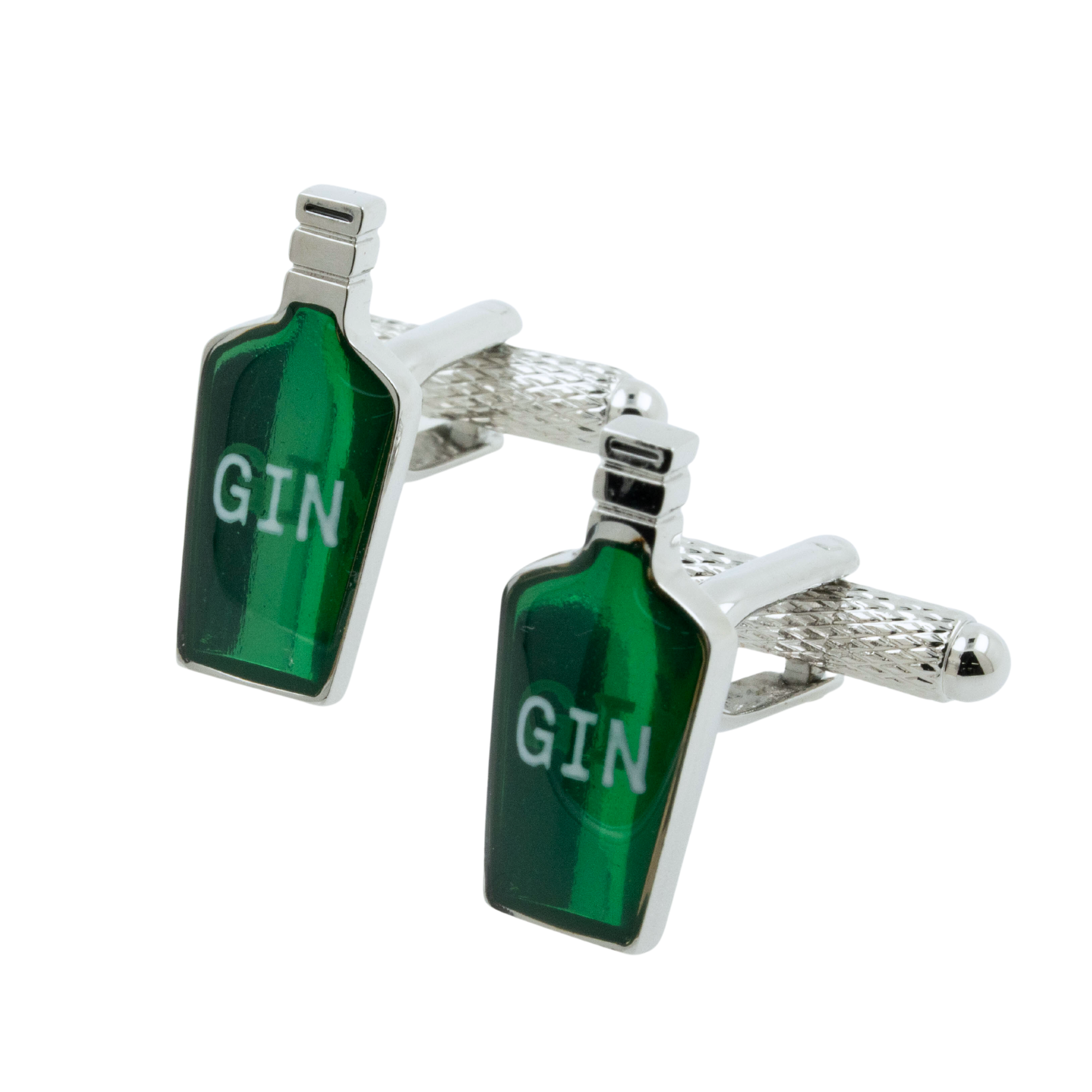 Gin Bottle Cufflinks