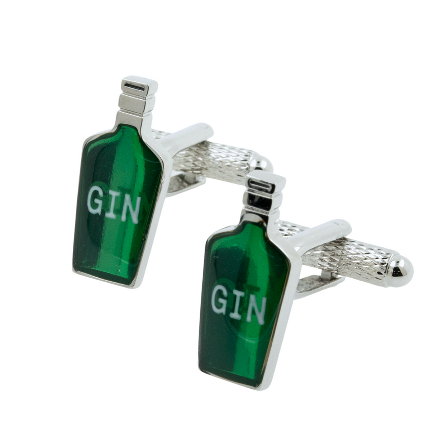 Gin Bottle Cufflinks