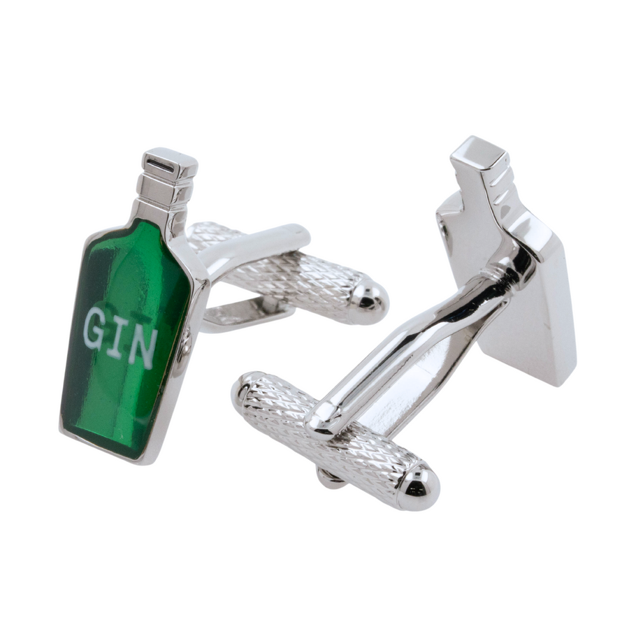 Gin Bottle Cufflinks