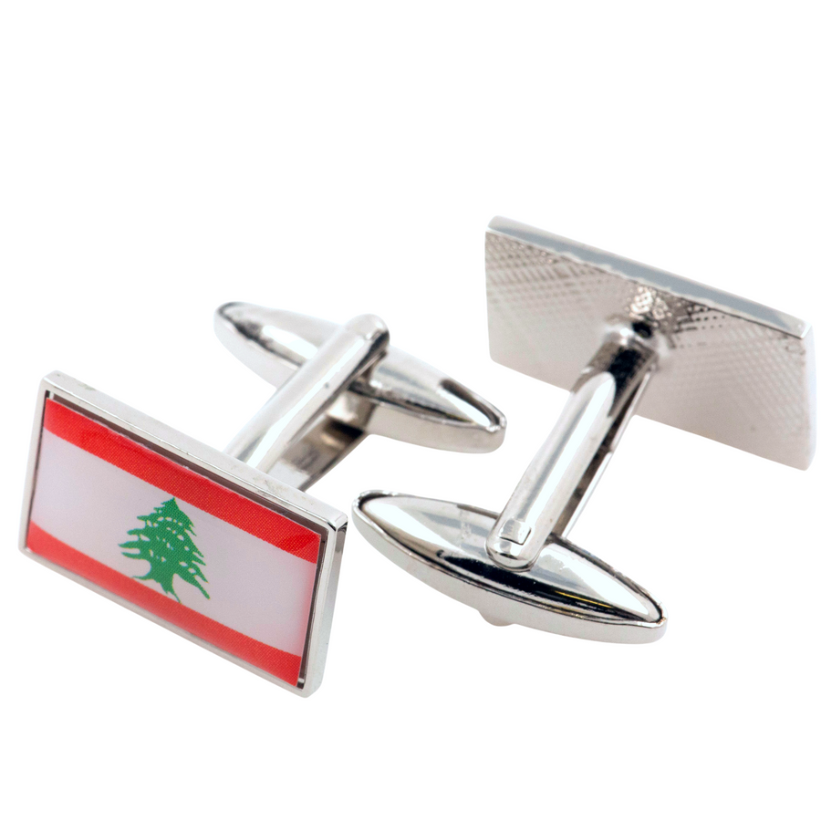 Flag of Lebanon Cufflinks