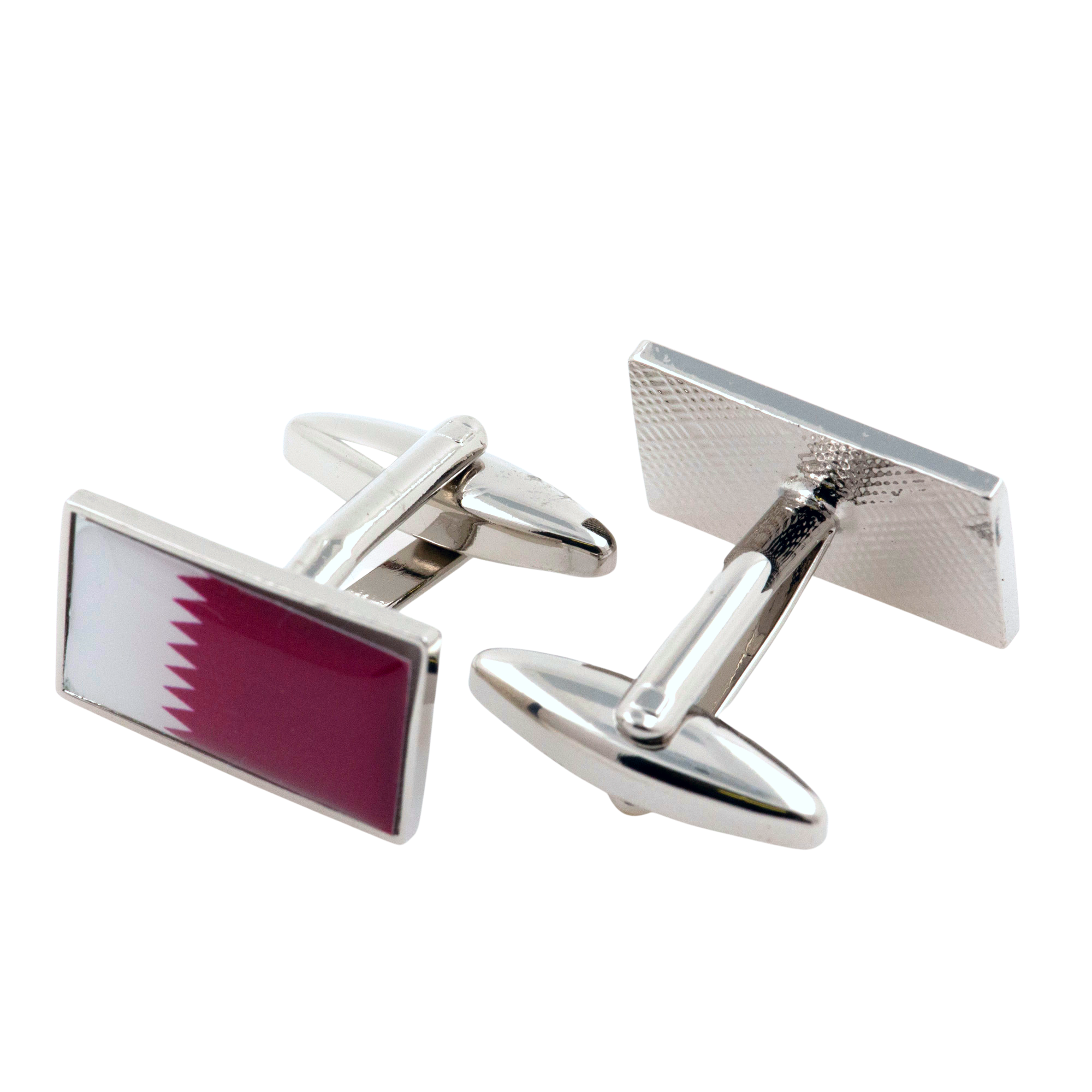 Flag of Qatar Cufflinks Clinks Australia