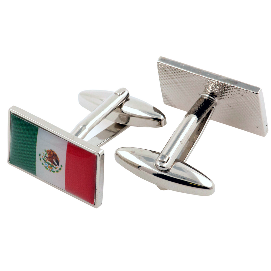 Flag of Mexico Cufflinks