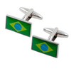 Flag of Brazil Cufflinks