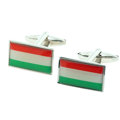 Flag of Hungary Cufflinks