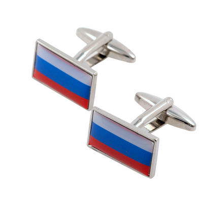 Flag of Russia Cufflinks