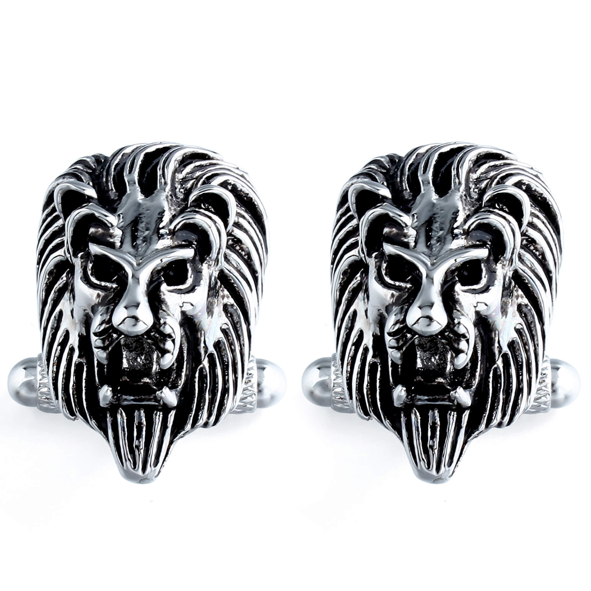 Lion Cufflinks in antique style
