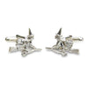 Solid Silver Witches Cufflinks