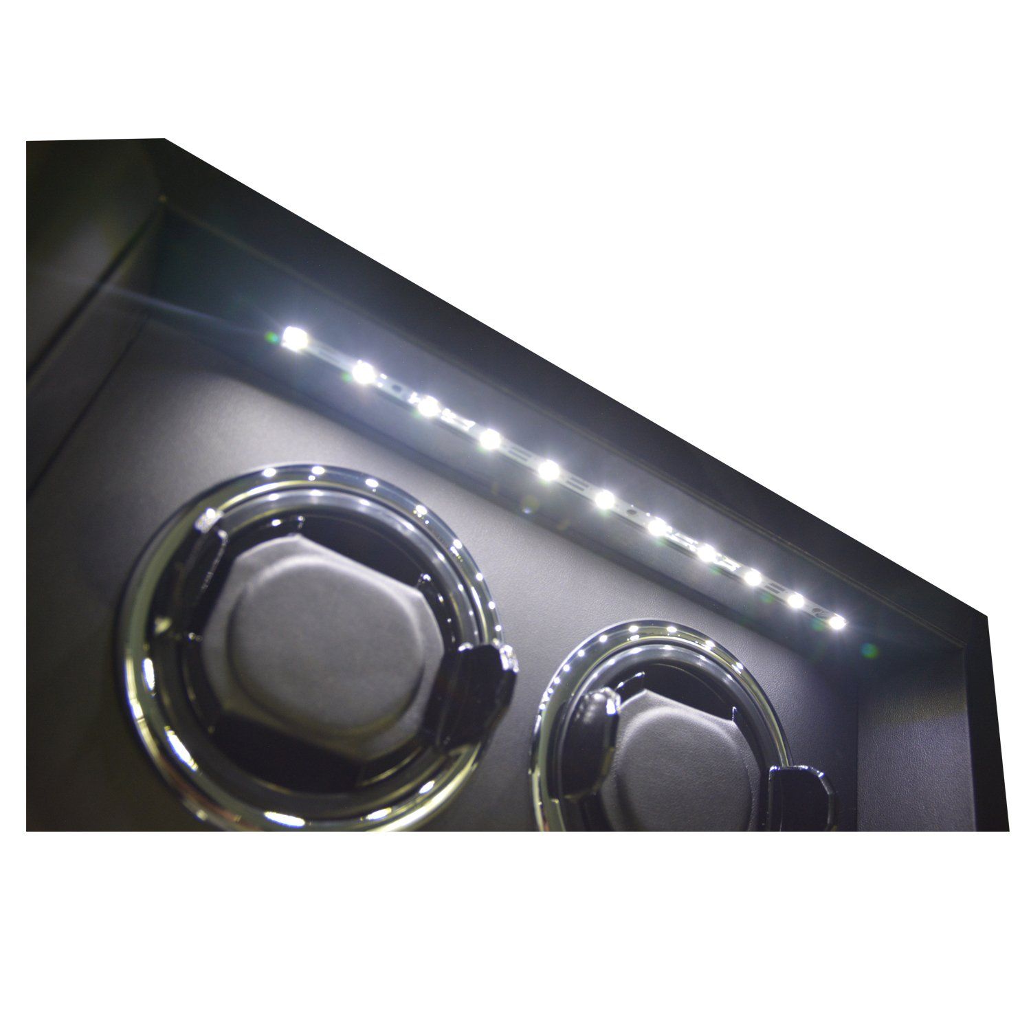 Yarra Watch Winder for 6 Watches + Drawer with Fingerprint Lock