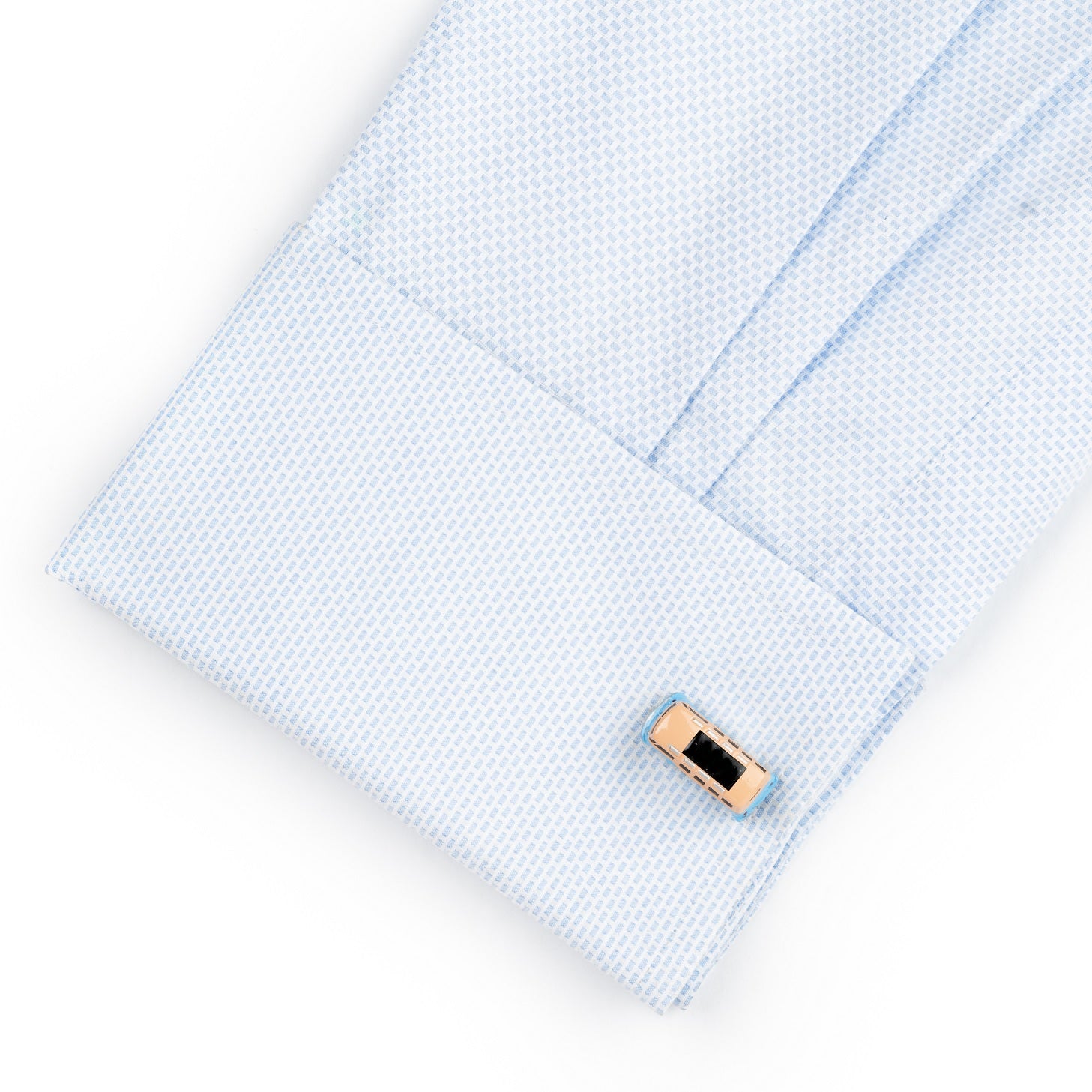 VW Kombi Van Blue Cufflinks