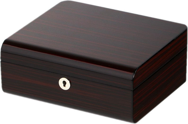 Ebony Wooden Watch Box for 6 Watches, Ebony, Wooden Watch Box, Storage Boxes, Wooden Watch Storage Box, Watch Boxes, CB5075, Clinks Australia