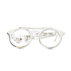 Silver Spectacles Tie Clip