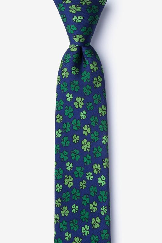 Shamrock'd Skinny Tie