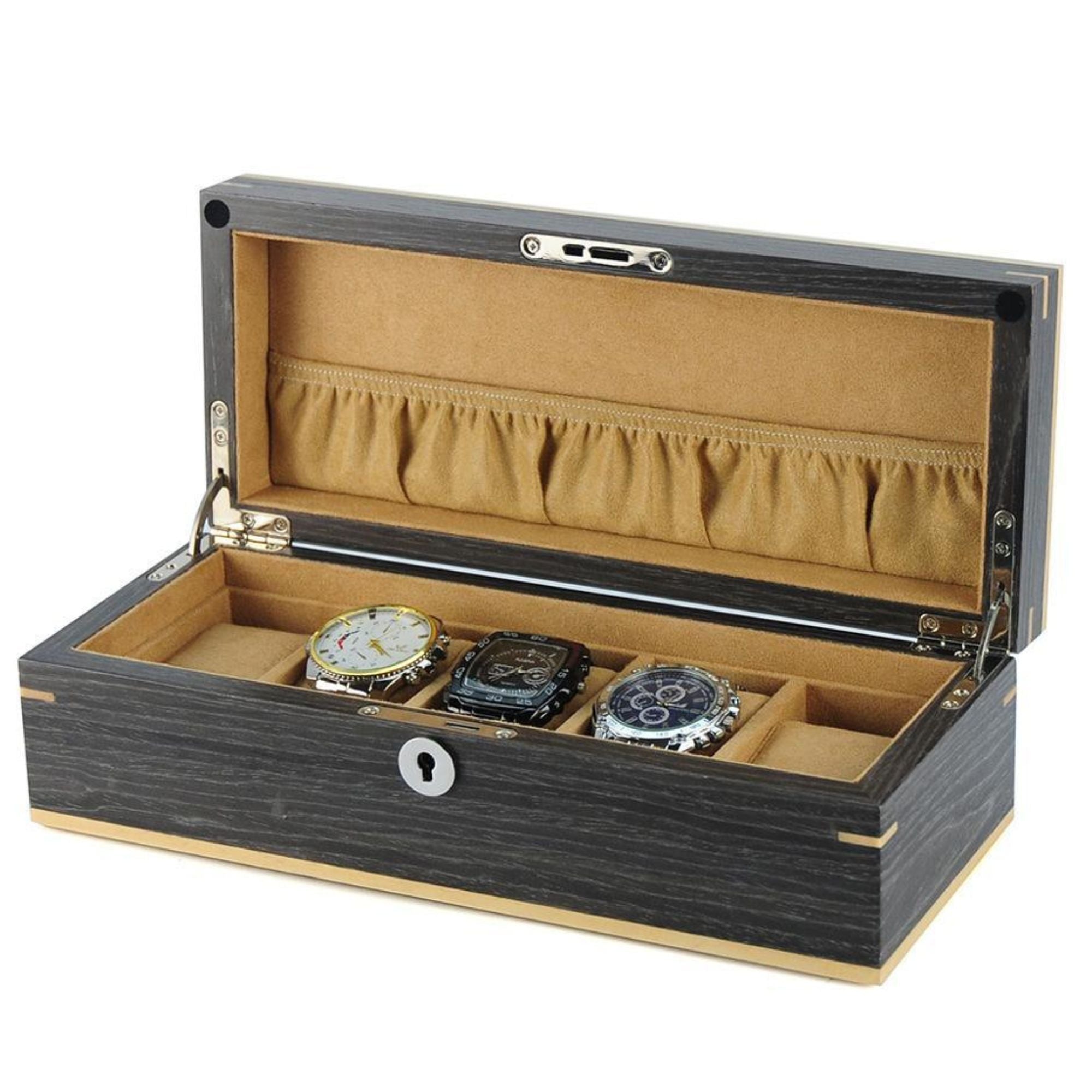 Ginko Wooden Watch Box for 5 Watches