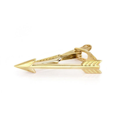 Gold Arrow Tie Clip