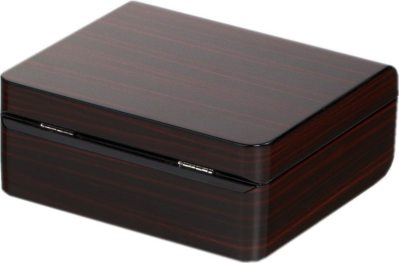 Ebony Wooden Watch Box for 6 Watches, Ebony, Wooden Watch Box, Storage Boxes, Wooden Watch Storage Box, Watch Boxes, CB5075, Clinks Australia