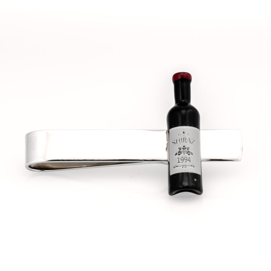 Shiraz Red Wine Bottle Tie Bar