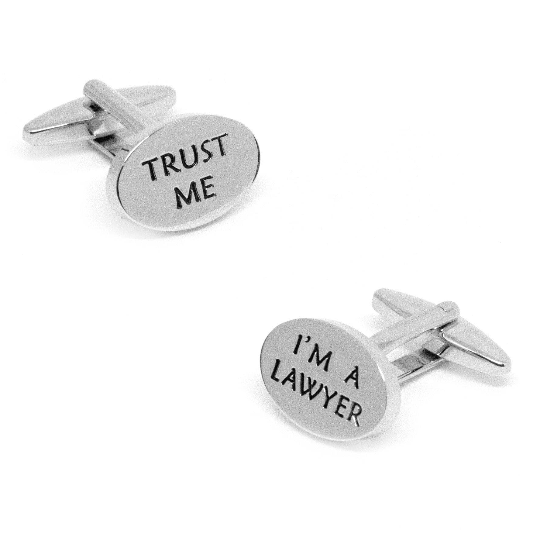 Trust Me I'm a Lawyer Cufflinks Novelty Cufflinks Clinks Australia 