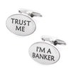 Trust Me I'm a Banker Cufflinks
