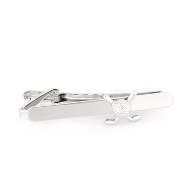 Golf Club and Ball Tie Clip