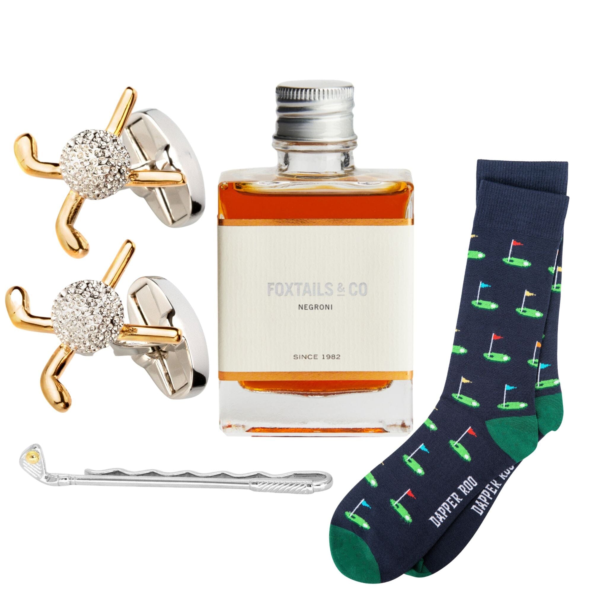 Golf Cocktail Gift Set Gift Set Clinks 