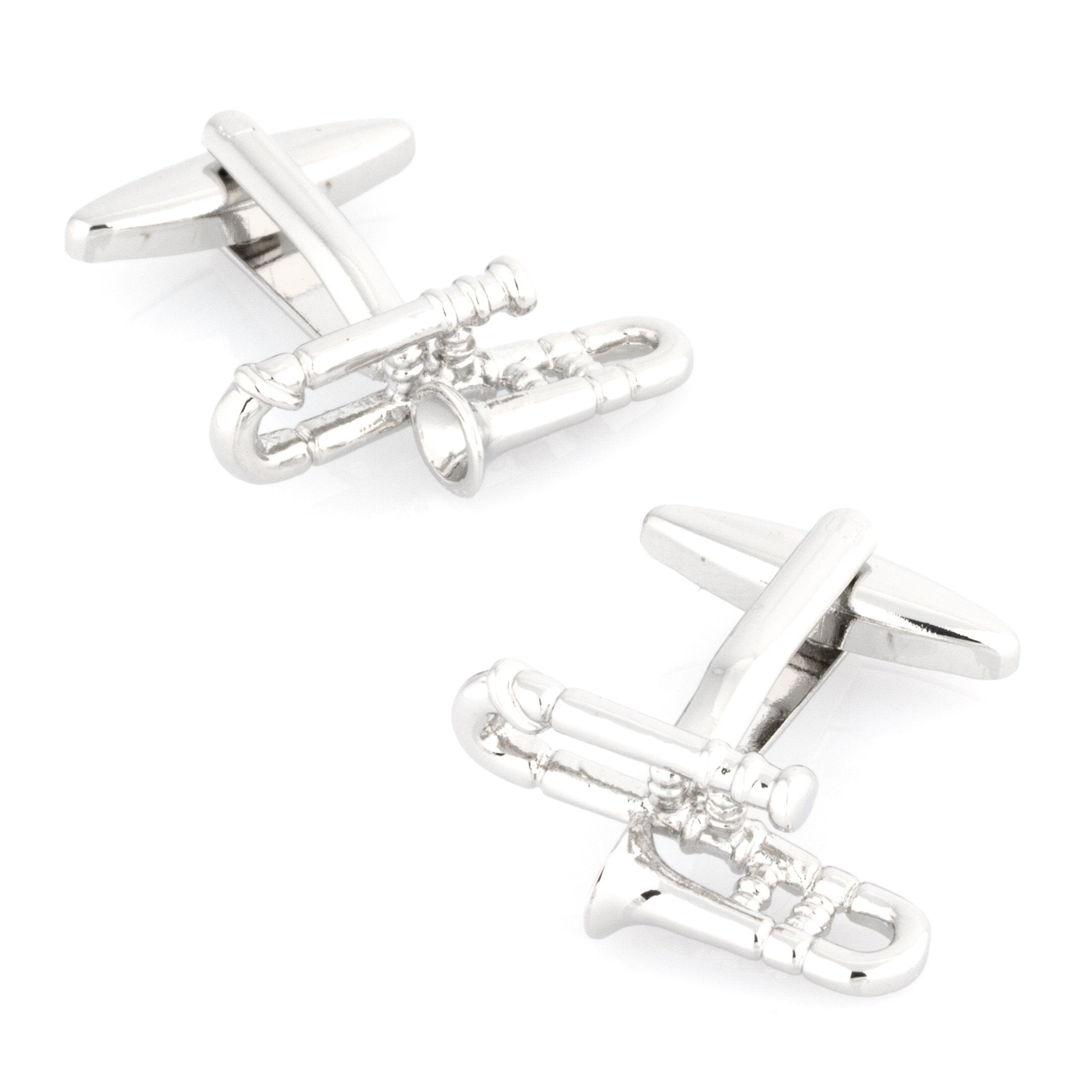Trombone Cuflinks Novelty Cufflinks Clinks Australia Trombone Cuflinks 