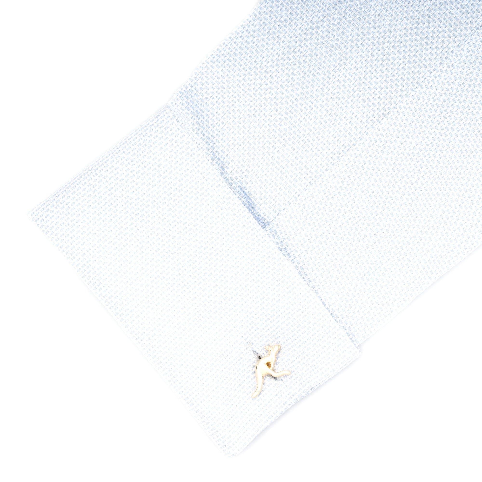 Australian Gold Kangaroo Cufflinks