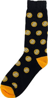Bitcoin Sock in Black