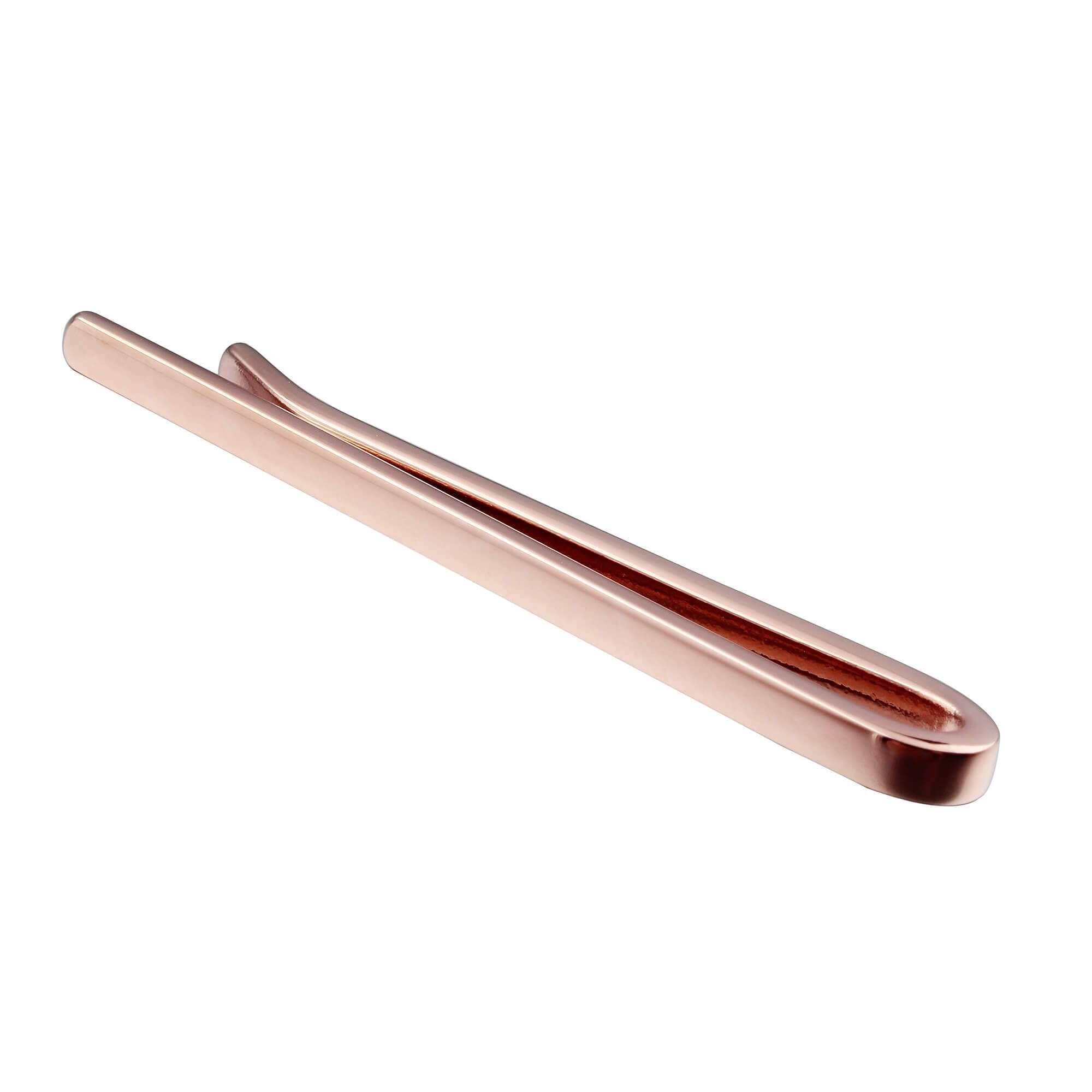 Thin Rose Gold Tie Bar Tie Clips Clinks Australia 