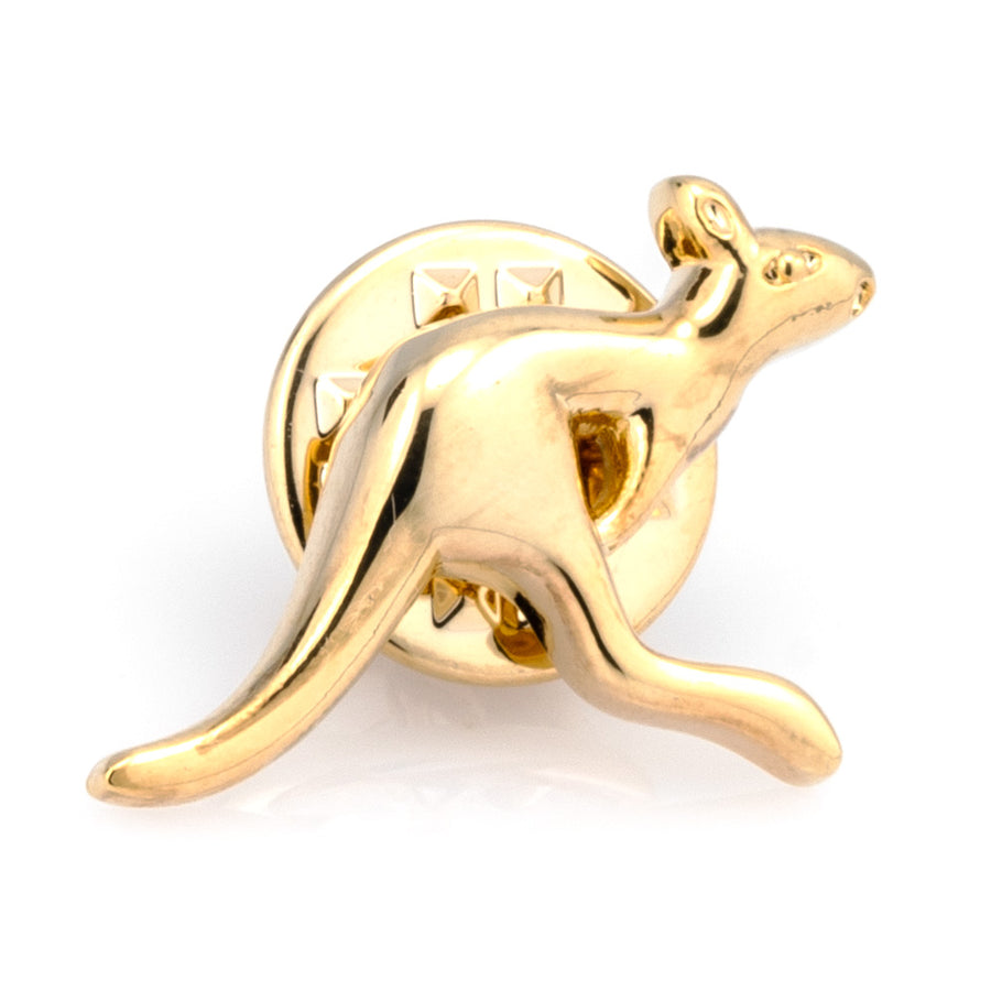 Australian Gold Kangaroo Lapel Pin