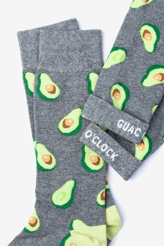 Avocado Green Mens Sock, Green, Socks, Men's Socks, Socks for Men, SK1054, Clinks Australia