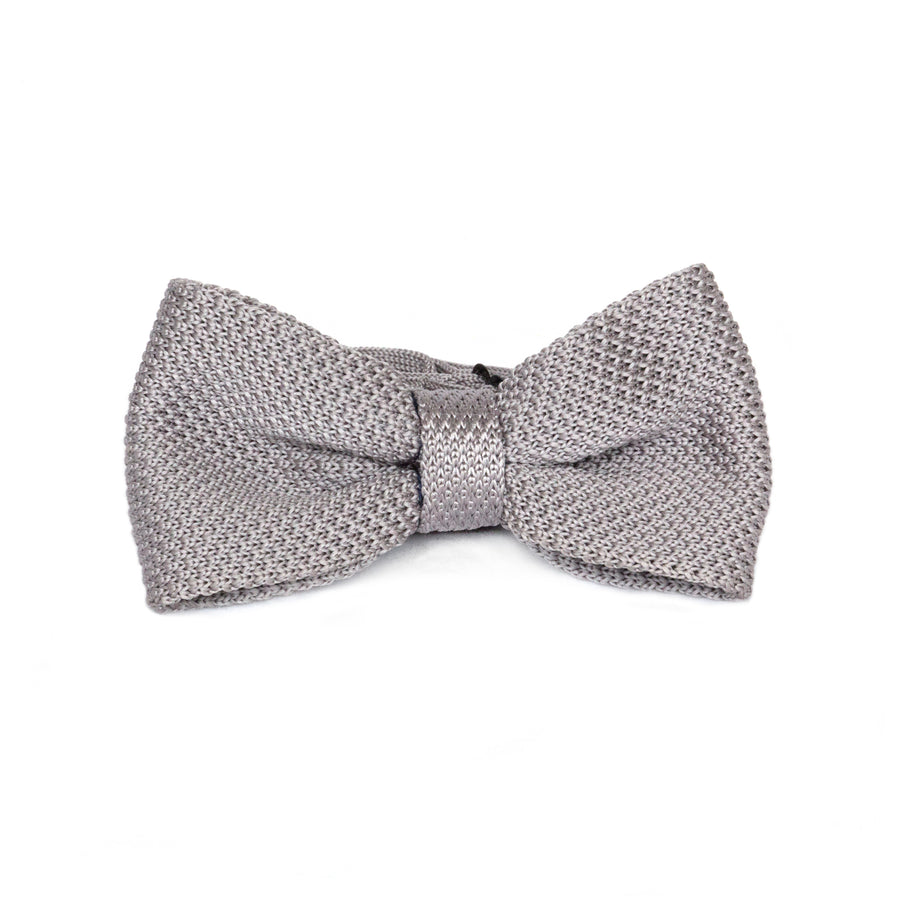 Adult Knit Bow Tie - Grey