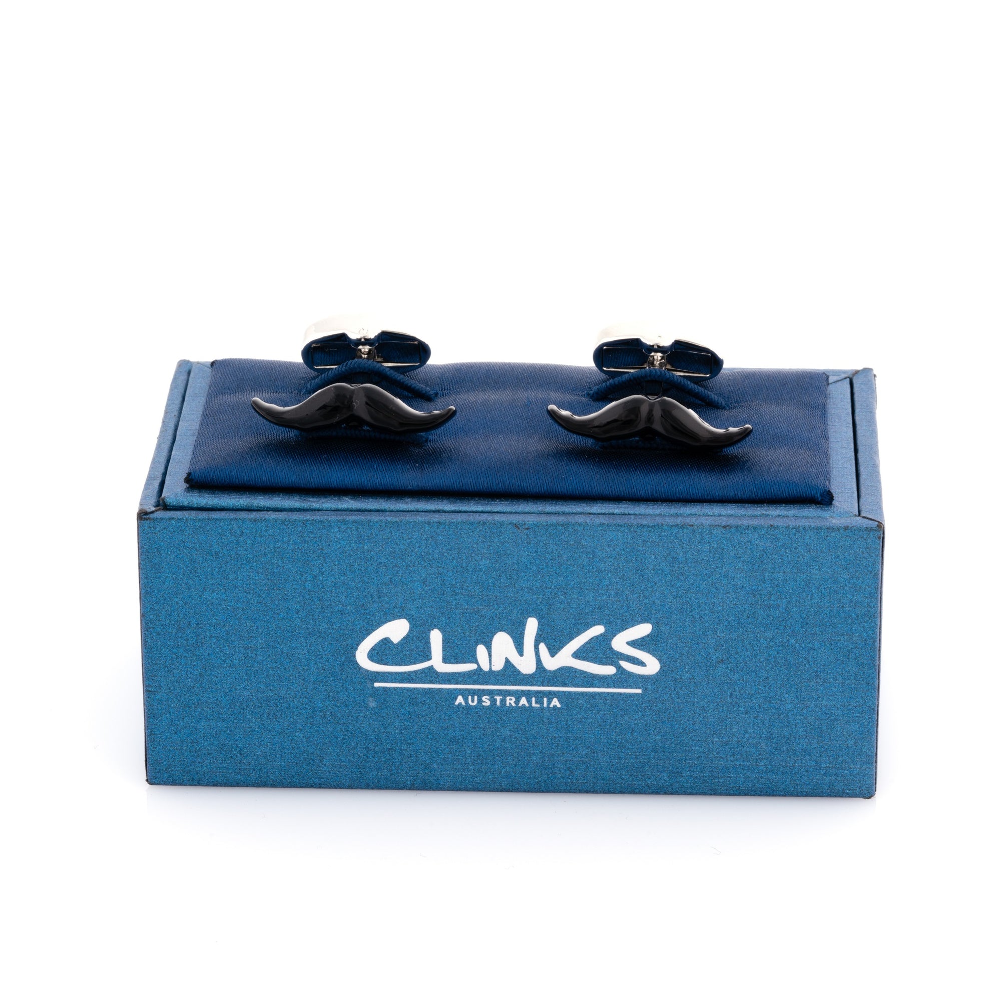 Black Moustache Cufflinks