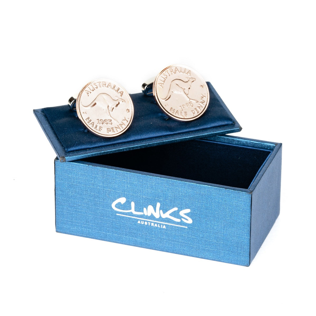 Australian Half Penny Coin Cufflinks