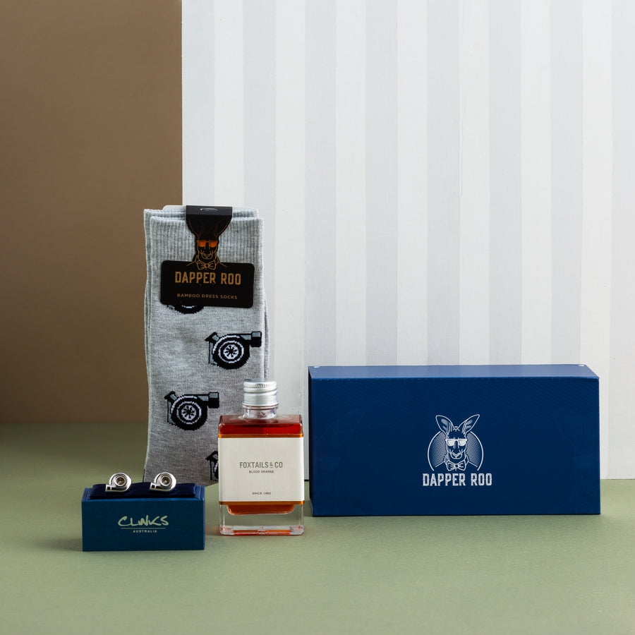 Turbo Cocktail Gift Set, Turbo Gift Set, Socks Gift Set, Gift Sets, Socks, Location: SK2025+CL6678, GS3003, Clinks Australia