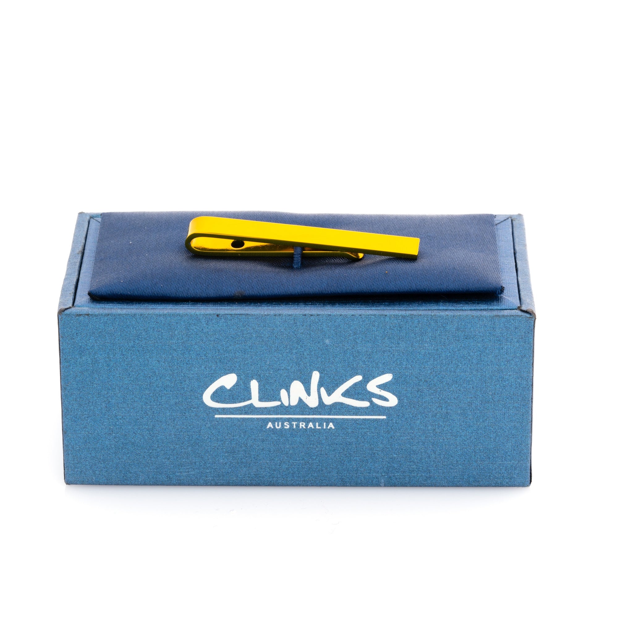 Yellow Metallic Small Tie Bar