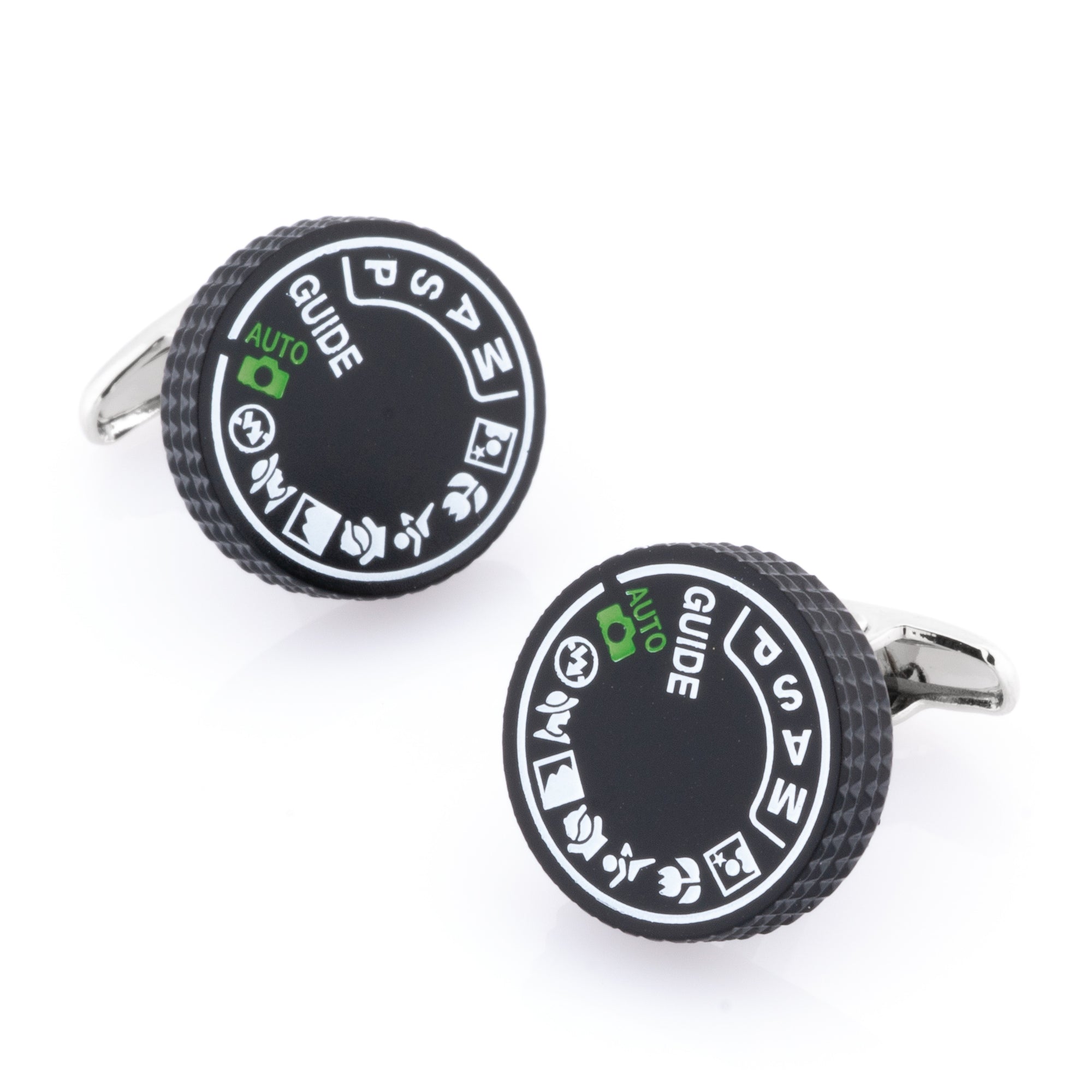 DSLR Camera Dial Cufflinks